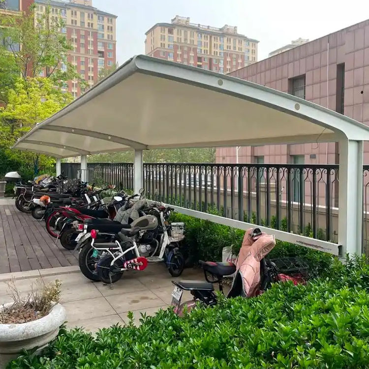 叙永县膜结构电动车棚